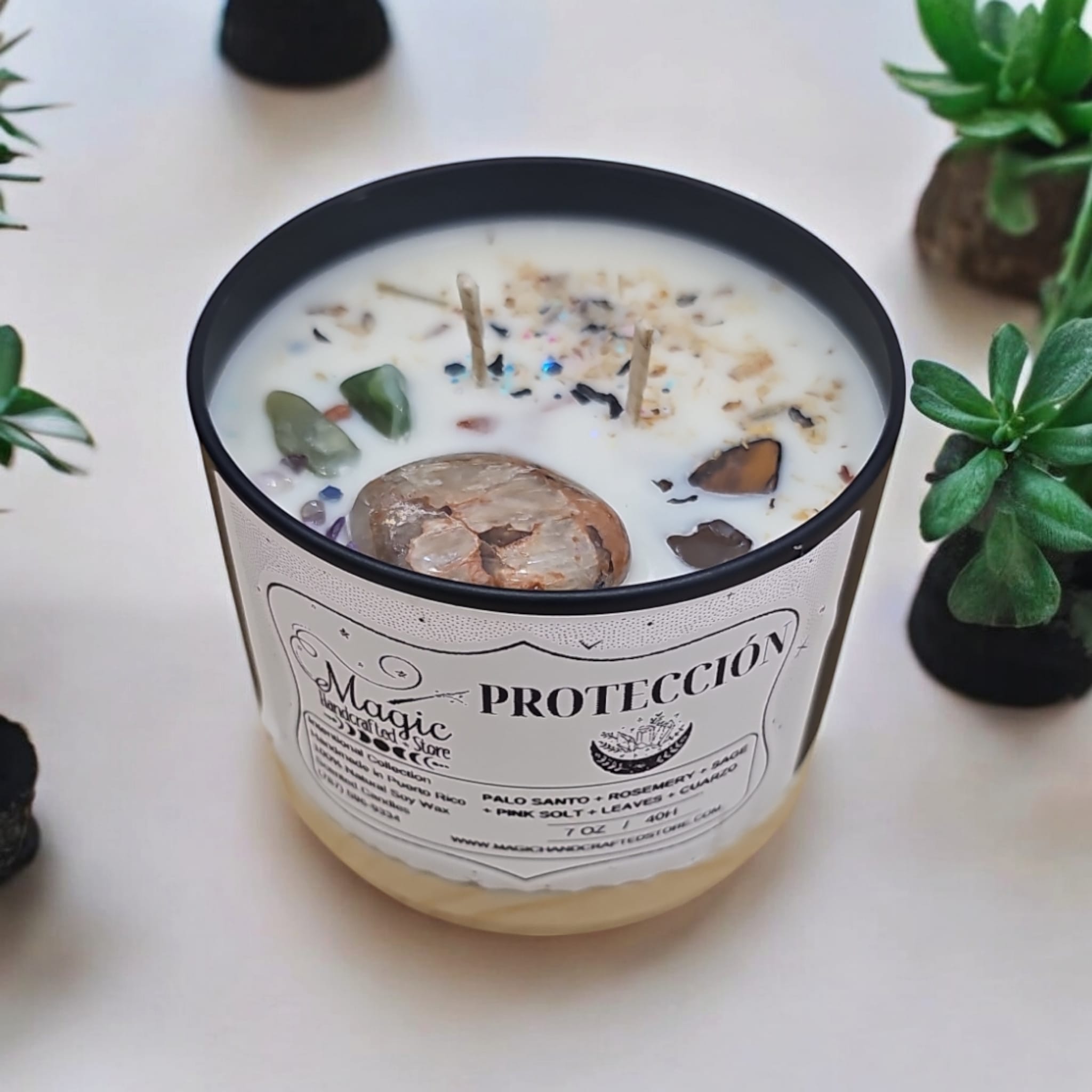 Protection Intention Candle